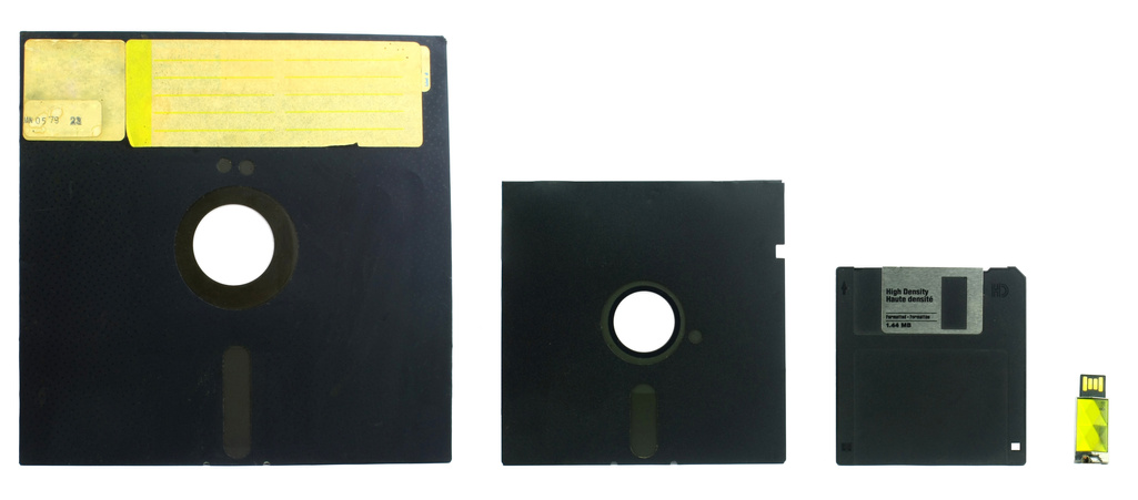 evolution of diskettes